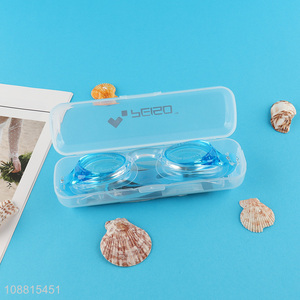 Wholesale anti-fog swim goggles with earplugs for adults kids