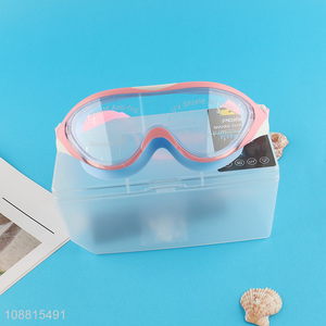High quality wide view anti-uv anti-fog swim goggles for kids