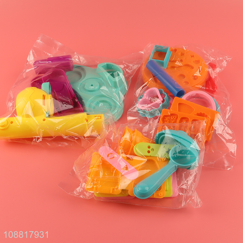 China supplier non-toxic kids diy color clay toy set