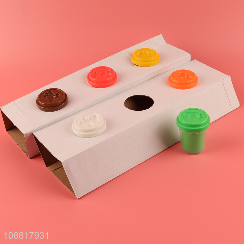 China supplier non-toxic kids diy color clay toy set