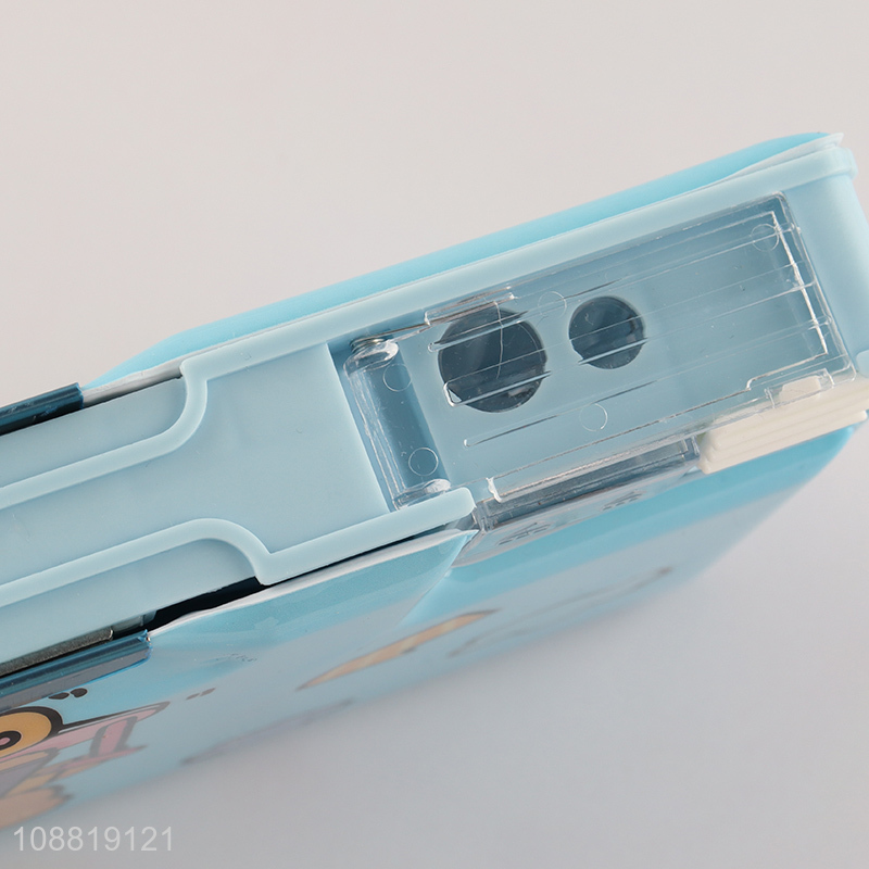 Wholesale multi-functional pencil case cute pencil box for boys girls