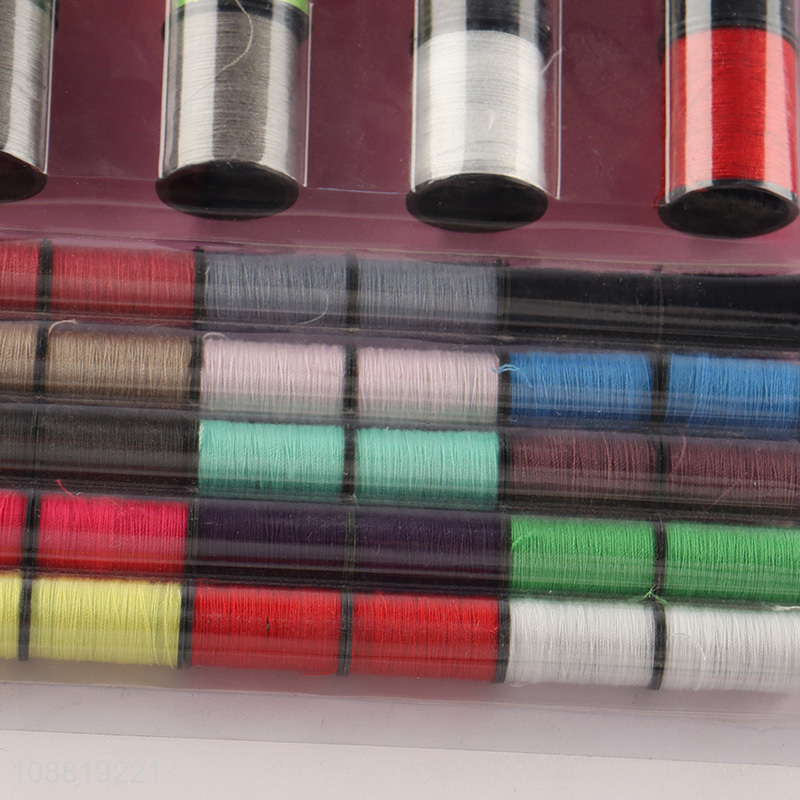Wholesale 38 spools all-purpose sewing threads for hand sewing
