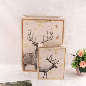 Good quality <em>Christmas</em> tote bag for <em>gift</em> packing