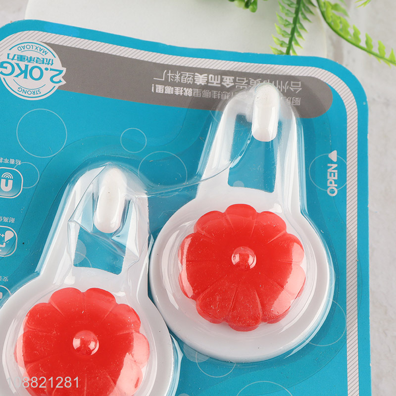 Online wholesale 2pcs adhesive wall hooks for hanging coat