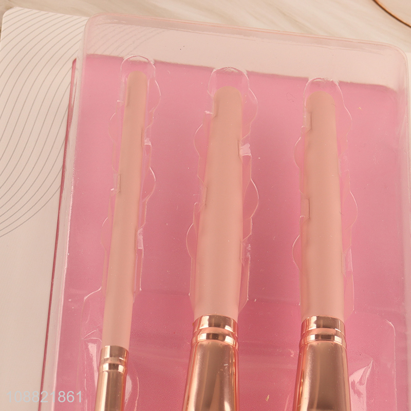 China supplier 3pcs makeup tool makeup brush powder blush brush