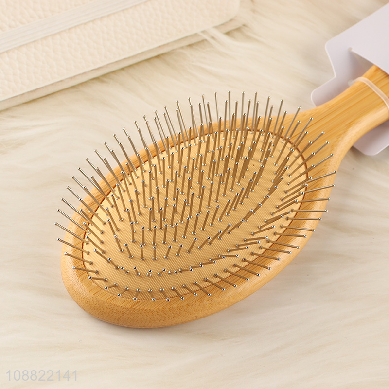 Latest products bamboo massage hair comb hair brush for sale