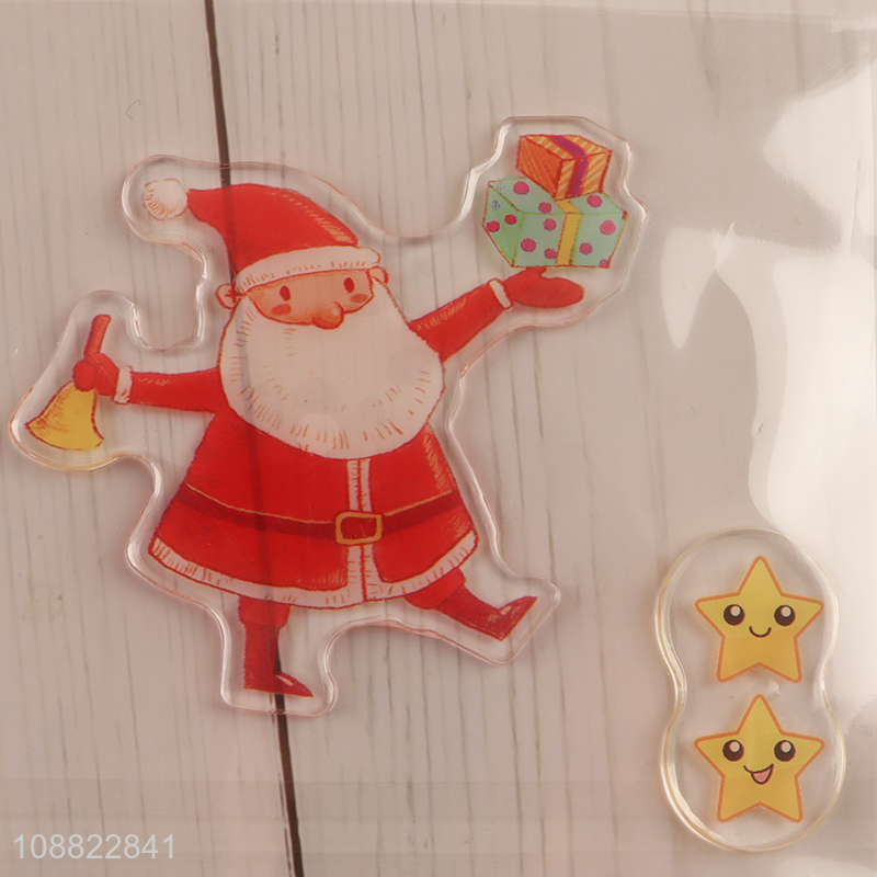 Yiwu Market Reusable Christmas Window Clings for Holiday Decor