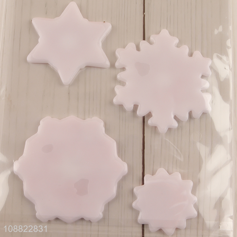 Best Product Christmas Thick Gel Window Clings for Gifts