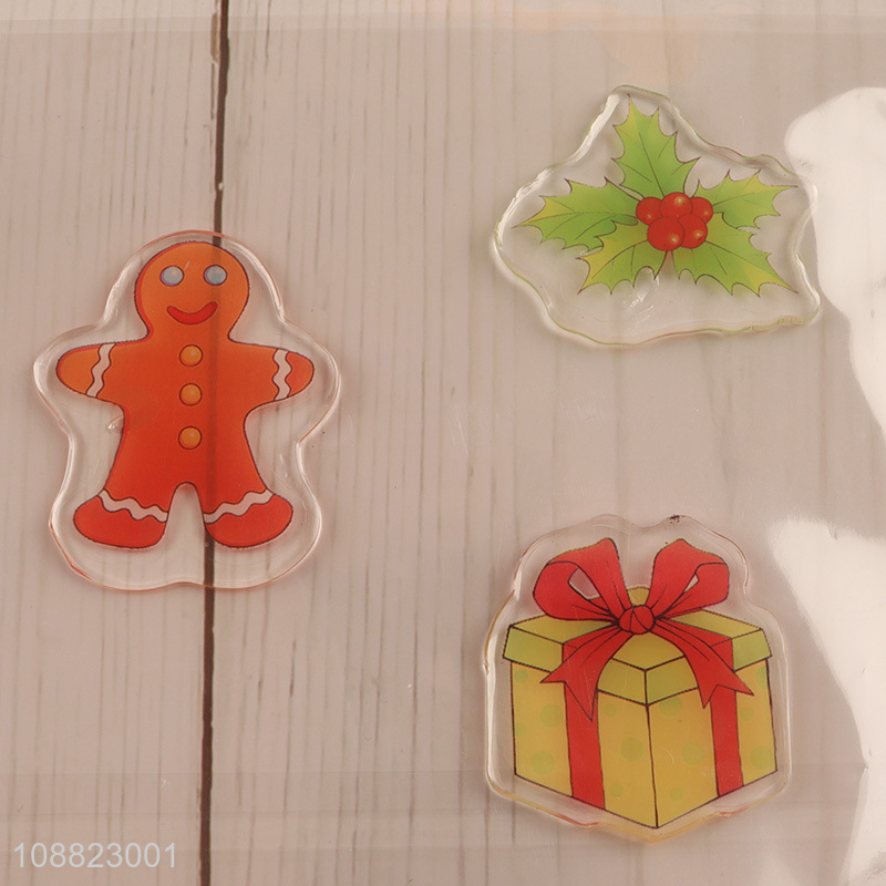 Hot Selling Christmas Window Stickers Reusable Window Decals