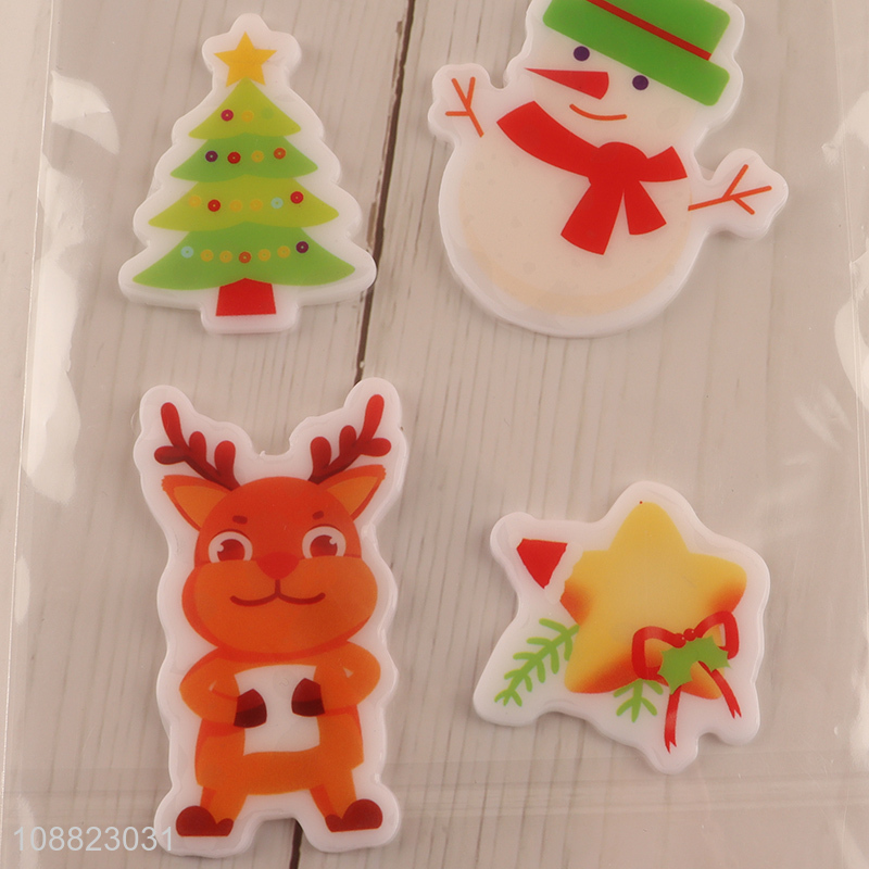 High Quality Christmas Window Gel Clings Window Gel Decals