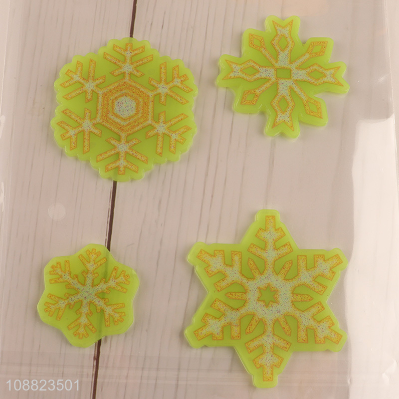 Yiwu Market Christmas Window Stickers Xmas Window Clings