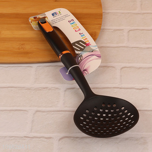 Good quality plastic skimmer strainer slotted spoon kitchen utensils