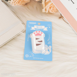 Hot selling cat claw shape stationery correction tape
