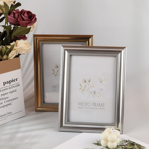 Wholesale Silver Gold Plastic Photo Frame Family Picture Frame