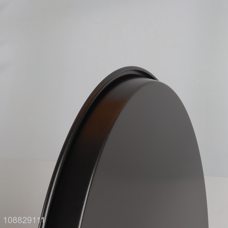 Wholesale round non-stick carbon steel baking pan set with rack