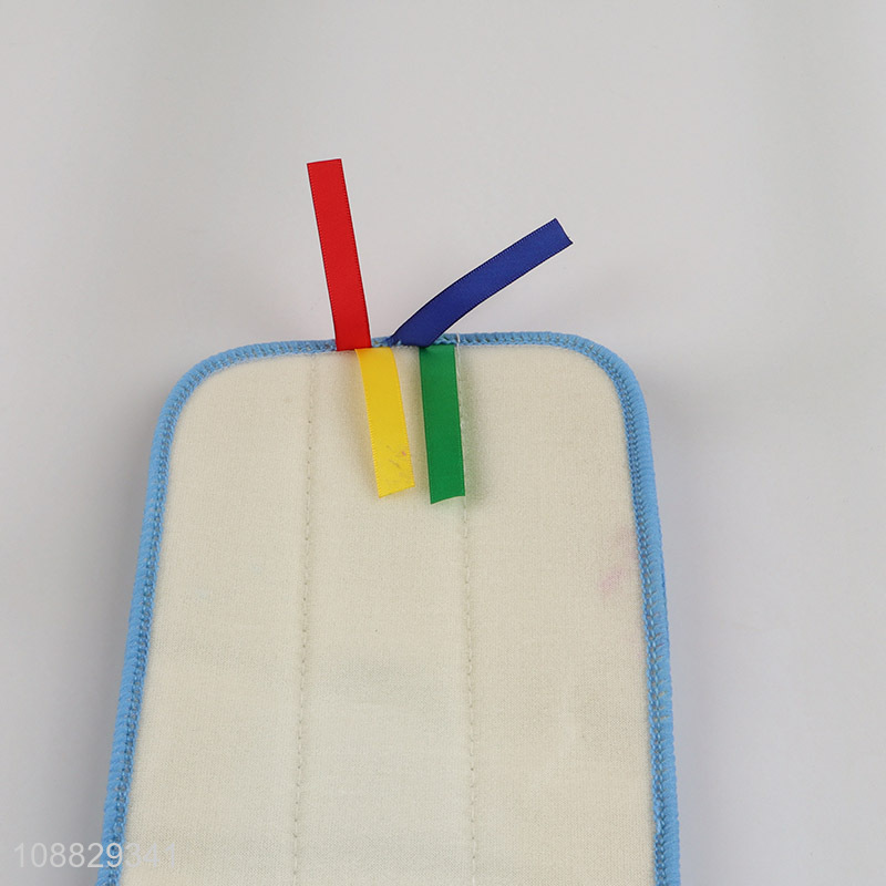 Wholesale super absorbent microfiber mop replacement flat mop pads