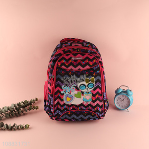 Good sale cartoon students polyester <em>school</em> bag <em>school</em> <em>backpack</em>