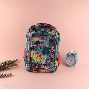 Yiwu factory flower pattern students kids <em>school</em> bag <em>school</em> <em>backpack</em>