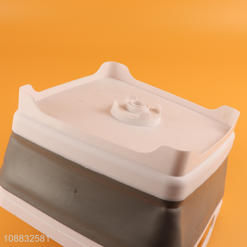 Good quality collapsible laundry basket foldable pop up storage basket