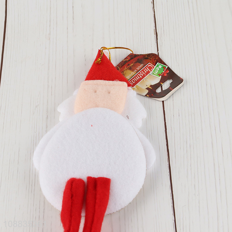 Low price santa claus christmas hanging ornaments for sale