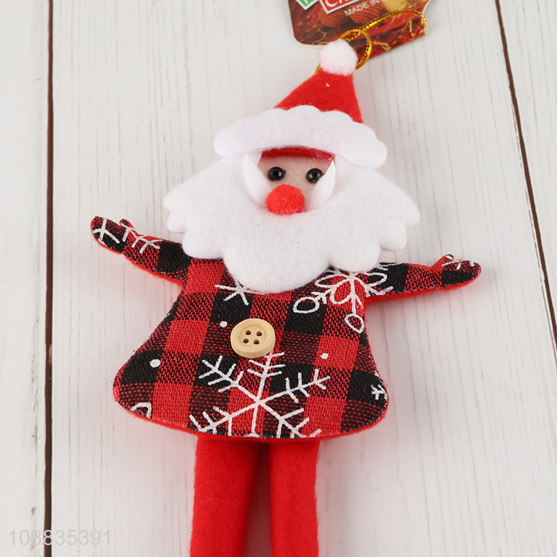 Factory supply santa claus christmas hanging ornaments for xmas tree