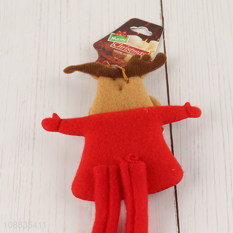 Best quality elk christmas hanging ornaments for xmas tree