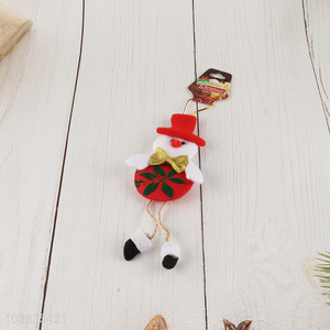 Top quality christmas hanging ornaments snowman ornaments for sale