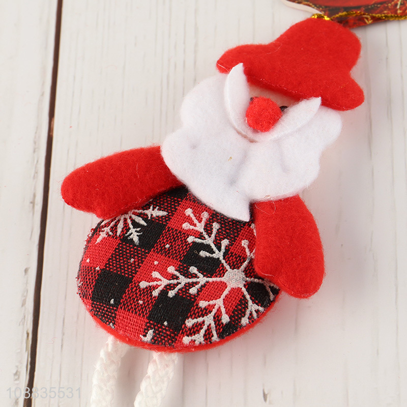 Good price santa claus christmas hanging ornaments for sale