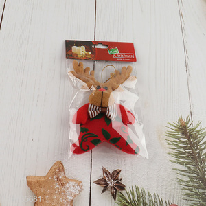 Hot products elk shaped christmas hanging ornaments for sale
