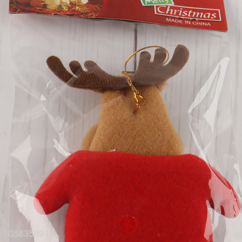 Most popular elk shaped christmas hanging ornaments for xmas tree