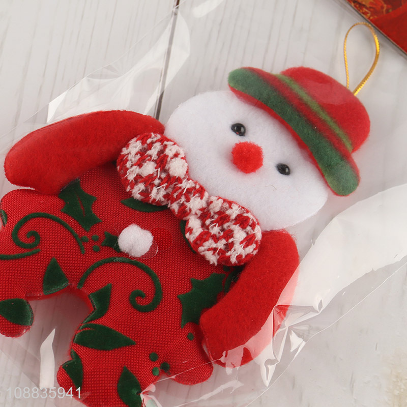 New style snowman shaped christmas hanging ornaments for sale