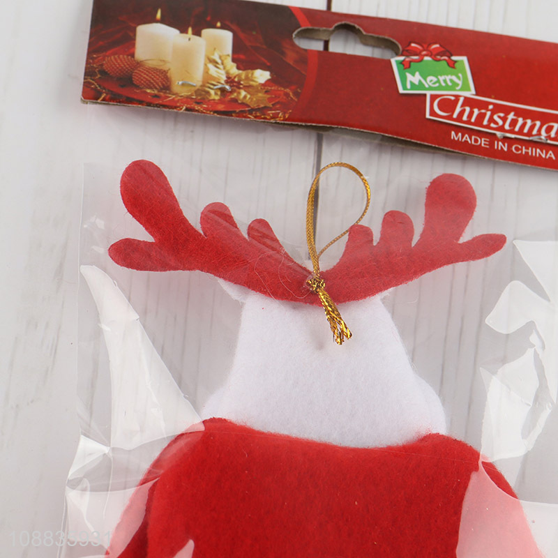 New product elk christmas hanging ornaments for christmas decoration