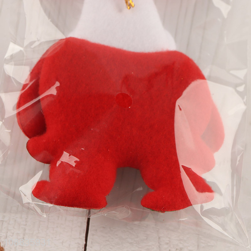 New product elk christmas hanging ornaments for christmas decoration