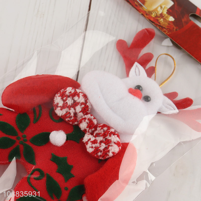 New product elk christmas hanging ornaments for christmas decoration