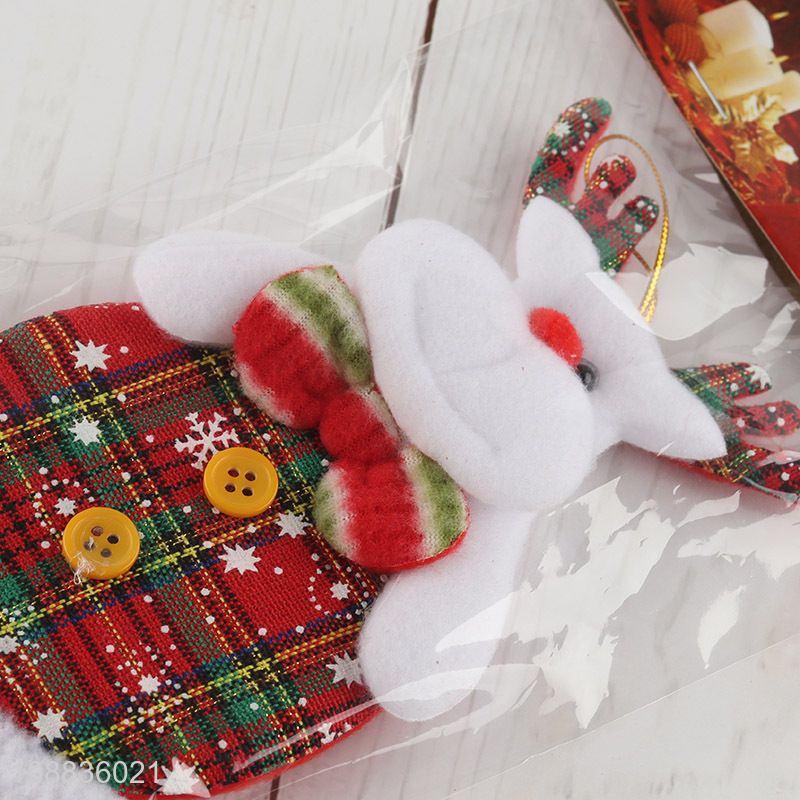 Good price elk christmas hanging ornaments for christmas decoration