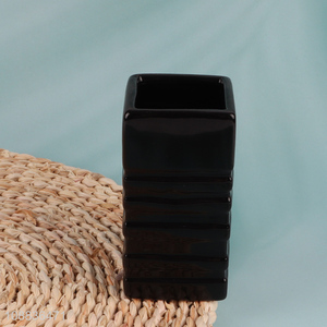 Factory price ceramic mouthwash cup bathroom tumbler toothpaste holder