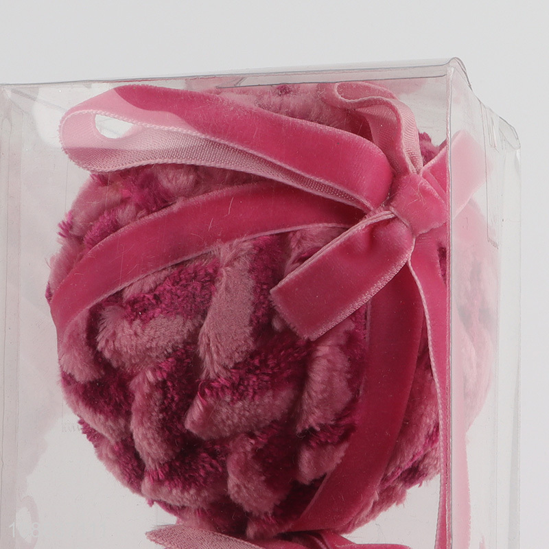 High quality 3pcs Christmas balls ornaments for Christmas tree decor