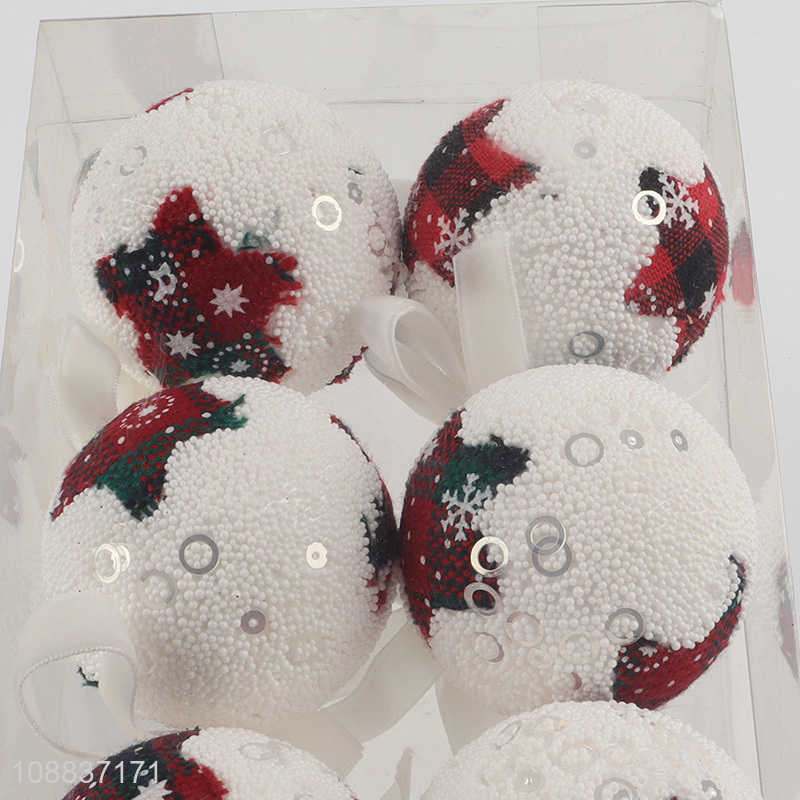 Wholesale 8pcs Christmas balls Christmas tree hanging ornaments