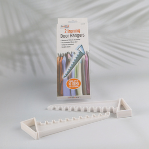 Wholesale 2pcs space saving over the door hooks for clothes hanger