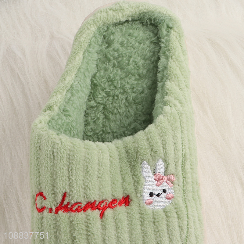 Factory price women's slippers comfortable winter house slippers
