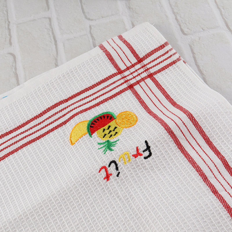 Latest design home kitchen towel printed cleaning cloth