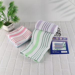 Top products multicolor cotton kitchen towel cleaning cloth