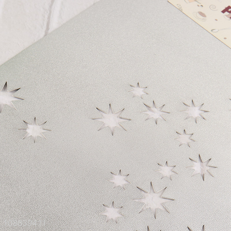 China factory rectangle silver tabletop decoration place mat