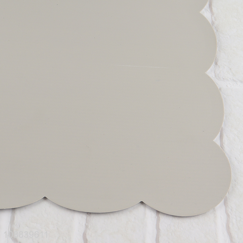 Hot sale silver non-slip place mat dinner mat for home restaurant