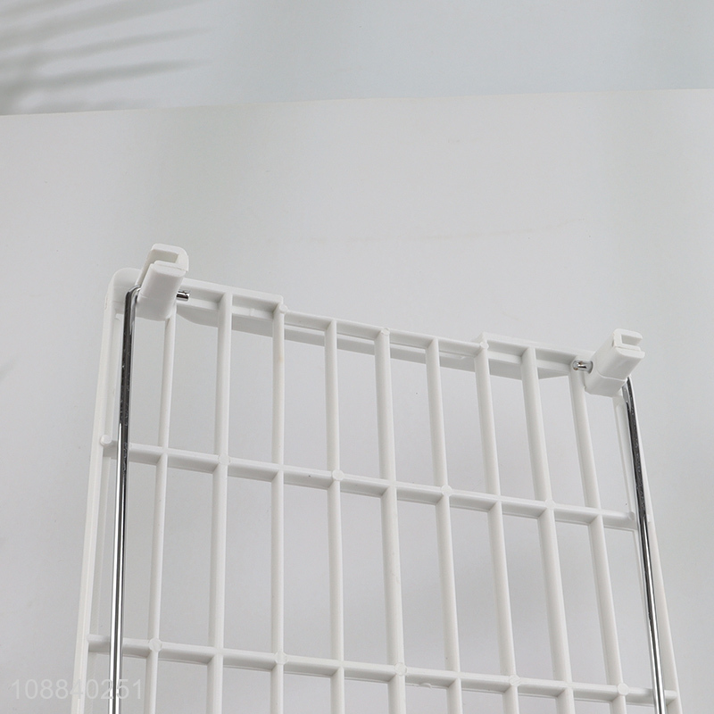 Hot products white kitchen organizer desktop tier shelf wholesale