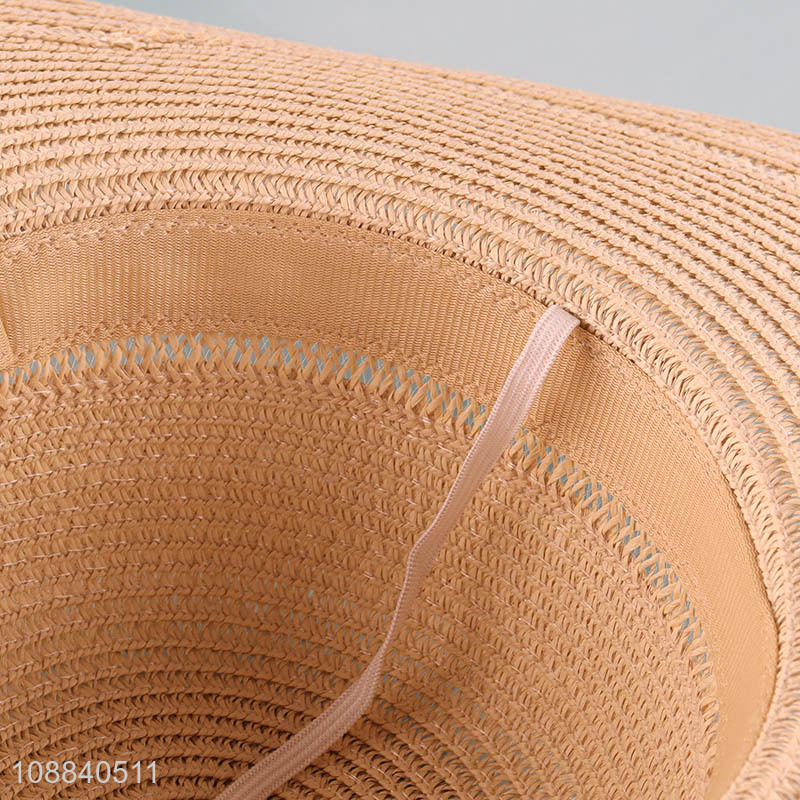 New arrival floppy straw hat beach sun hat for women