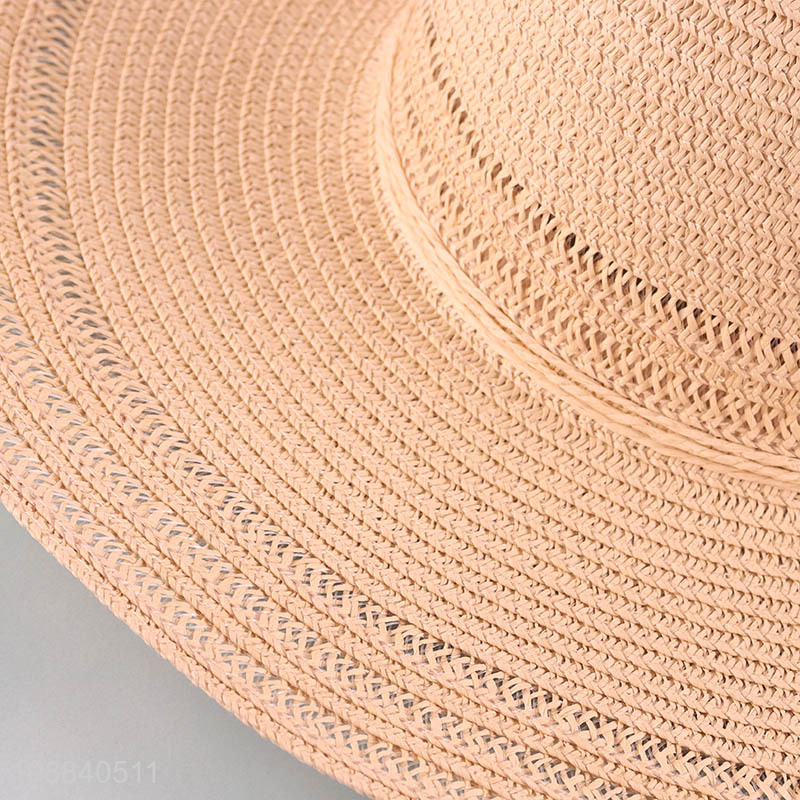 New arrival floppy straw hat beach sun hat for women