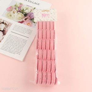 Wholesale 6 pieces hair rollers set for long thick hair