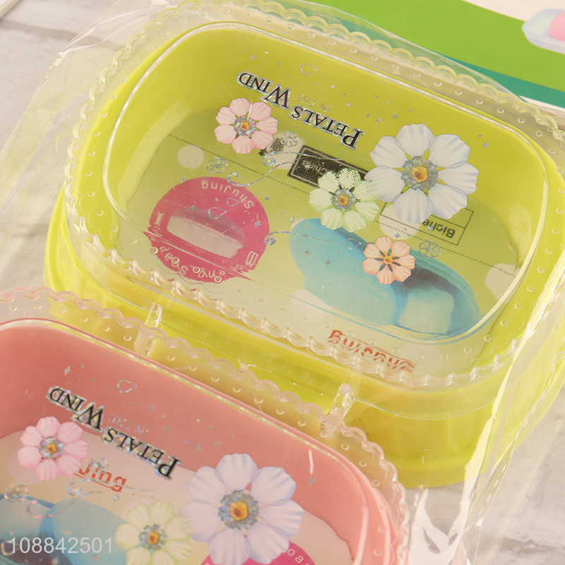 China Imports 2-Piece Bar Soap Holder for Kithchen Shower