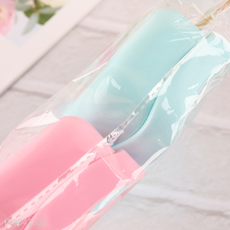 High Quality 2-Piece Plastic Soap Dish Drainage Soap Holder